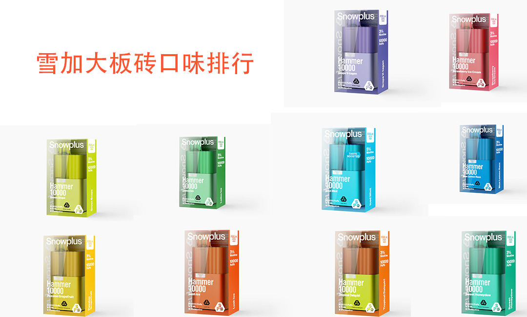 雪加大板砖口味排行