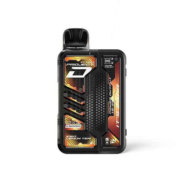 冰熊积木ZGAR PROJECT-D 15000口电子烟，磁吸换弹/最高可调节功率25w