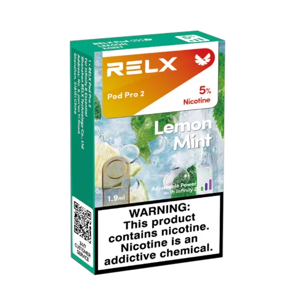 悦刻六代海外版烟弹Relx pro 2冰柠薄荷