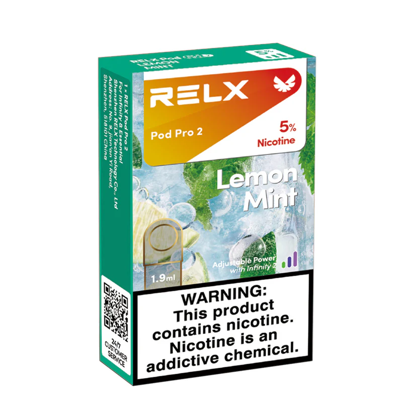 悦刻六代海外版烟弹Relx pro 2冰柠薄荷