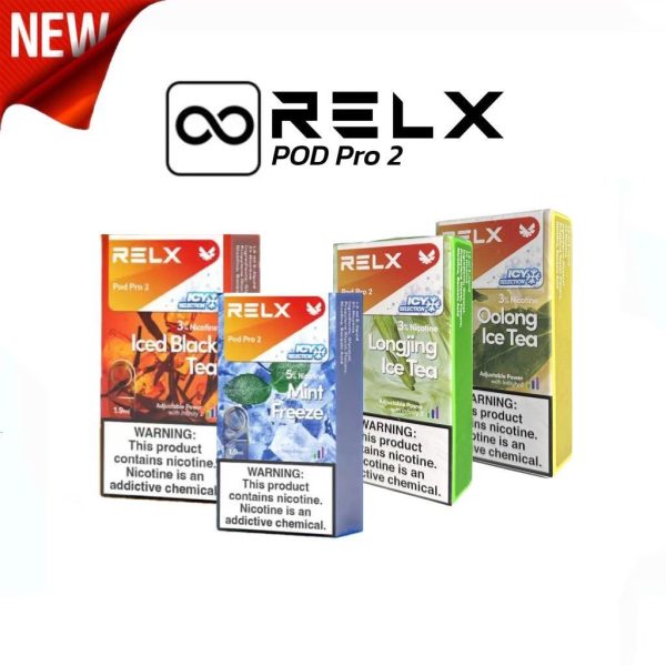 悦刻六代海外版烟弹Relx pod pro 2-全口味可选