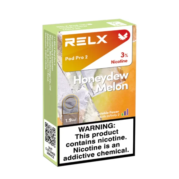 悦刻六代海外版烟弹Relx pro 2哈密瓜口味单颗装