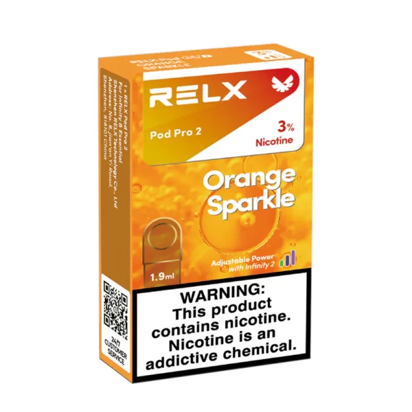 悦刻六代海外版烟弹Relx pro 2 橘子汽水