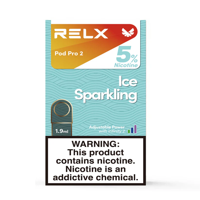 悦刻六代海外版烟弹Relx pro 2矿泉水口味单颗装