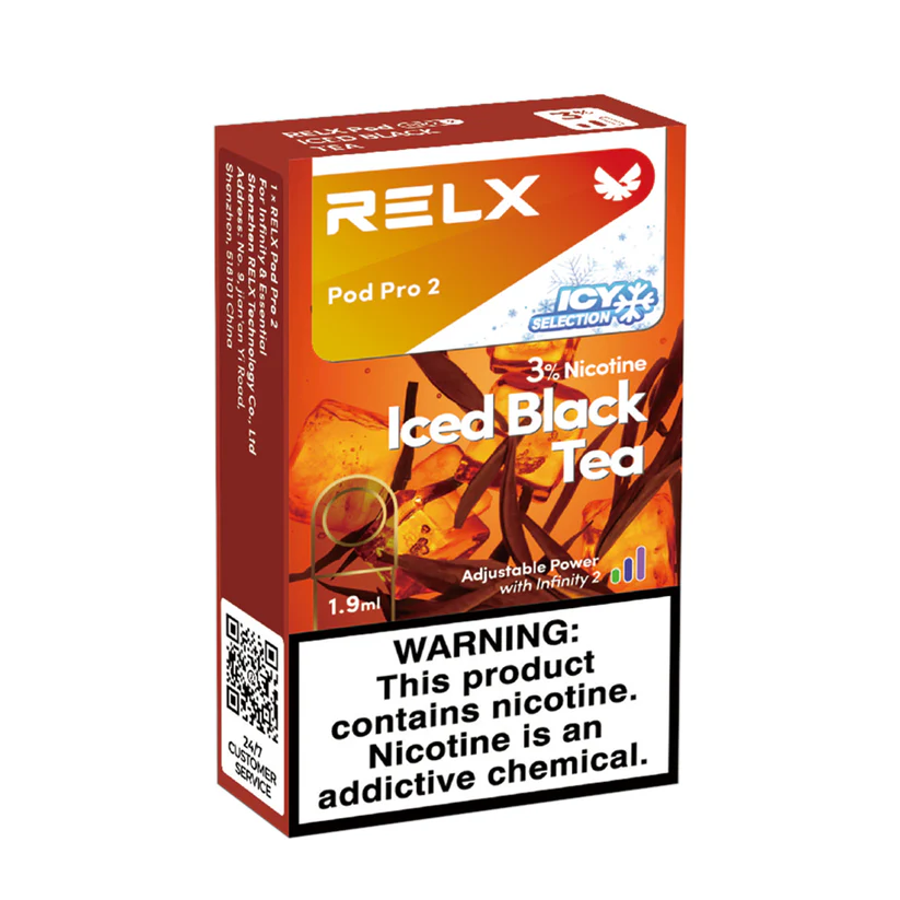 悦刻六代海外版烟弹Relx pro 2红茶口味