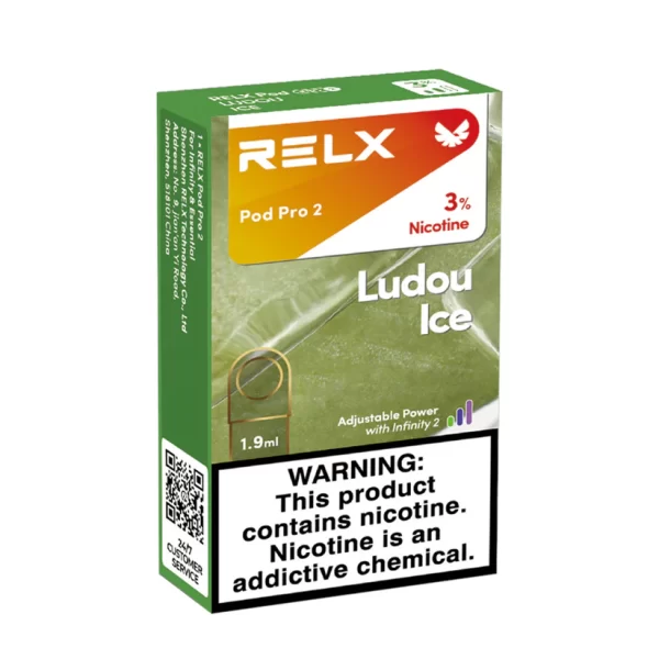 悦刻六代海外版烟弹Relx pro 2绿豆冰