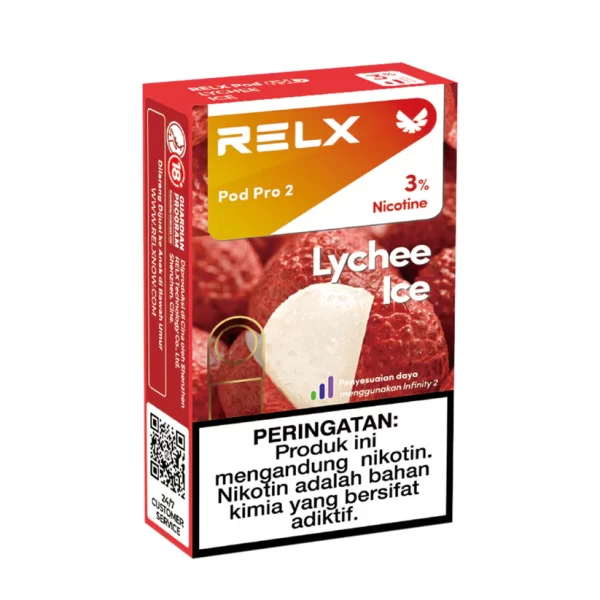 悦刻六代海外版烟弹Relx pro 2 荔枝口味单颗装