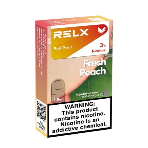 悦刻六代海外版烟弹Relx pro 2蜜桃