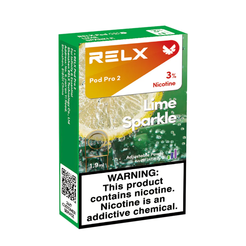 悦刻六代海外版烟弹Relx pro 2雪碧口味单颗装