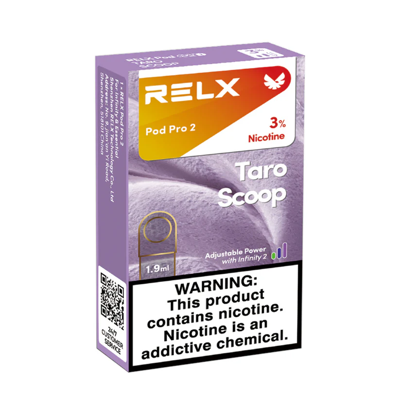 悦刻六代海外版烟弹Relx pro 2香芋冰淇淋
