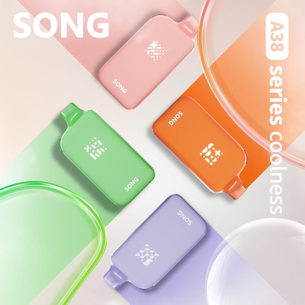 SONG崧A38冰果系列17000口一次性电子烟-冰键一键调节凉度