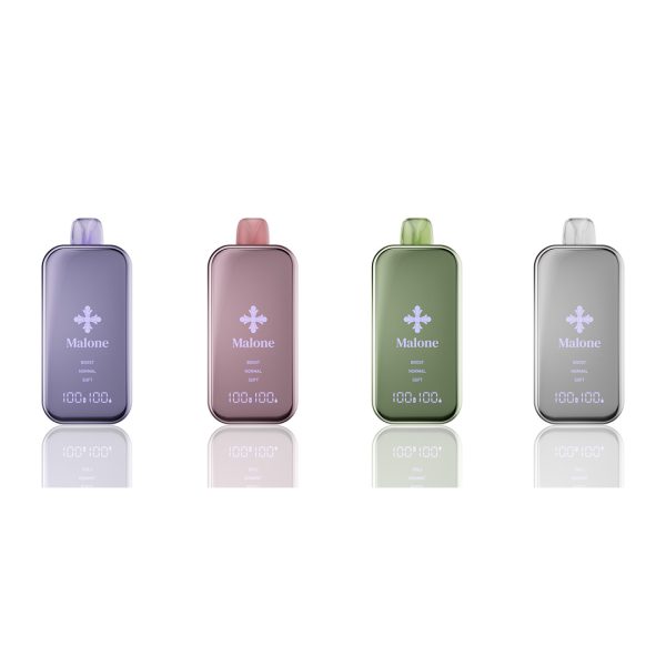 韩国MaloneBar 35000口一次性电子烟-三种输出模式-超高颜值镜面高清显示屏