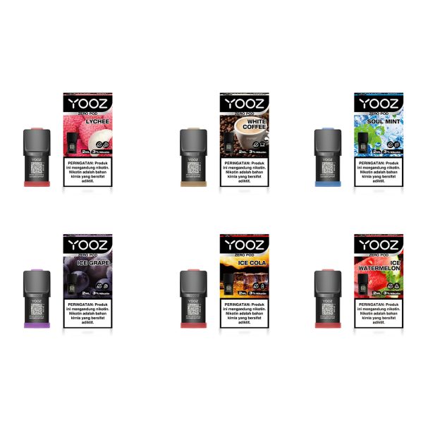 柚子YOOZ ZERO原装烟弹-每盒两颗装-适配所有ZERO系列烟杆