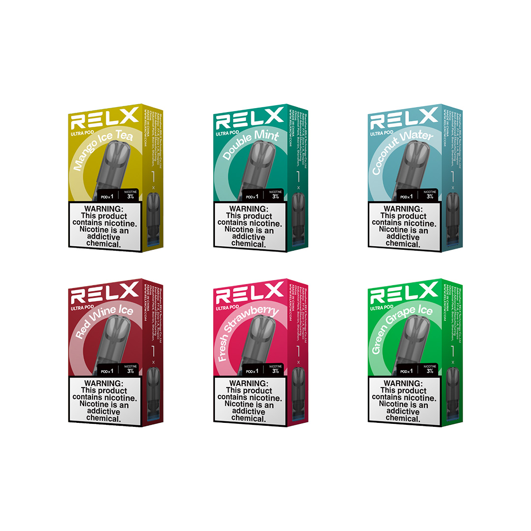 悦刻 RELX Ultra 烟弹极凉系列-口感全新升级,更适合华人 - 购蒸汽