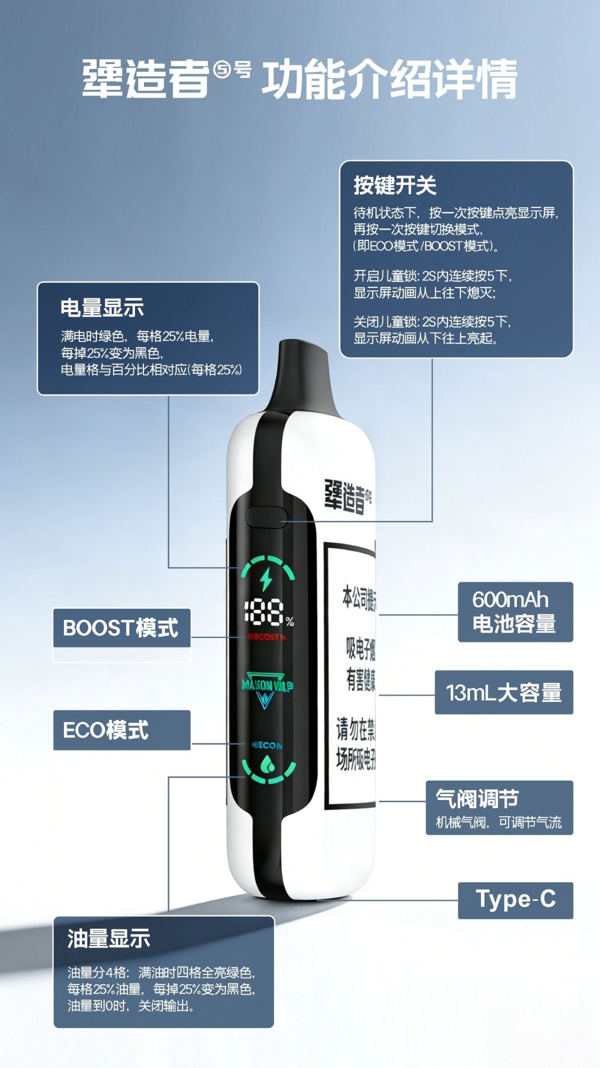 犟造者5号匠烤01使用说明